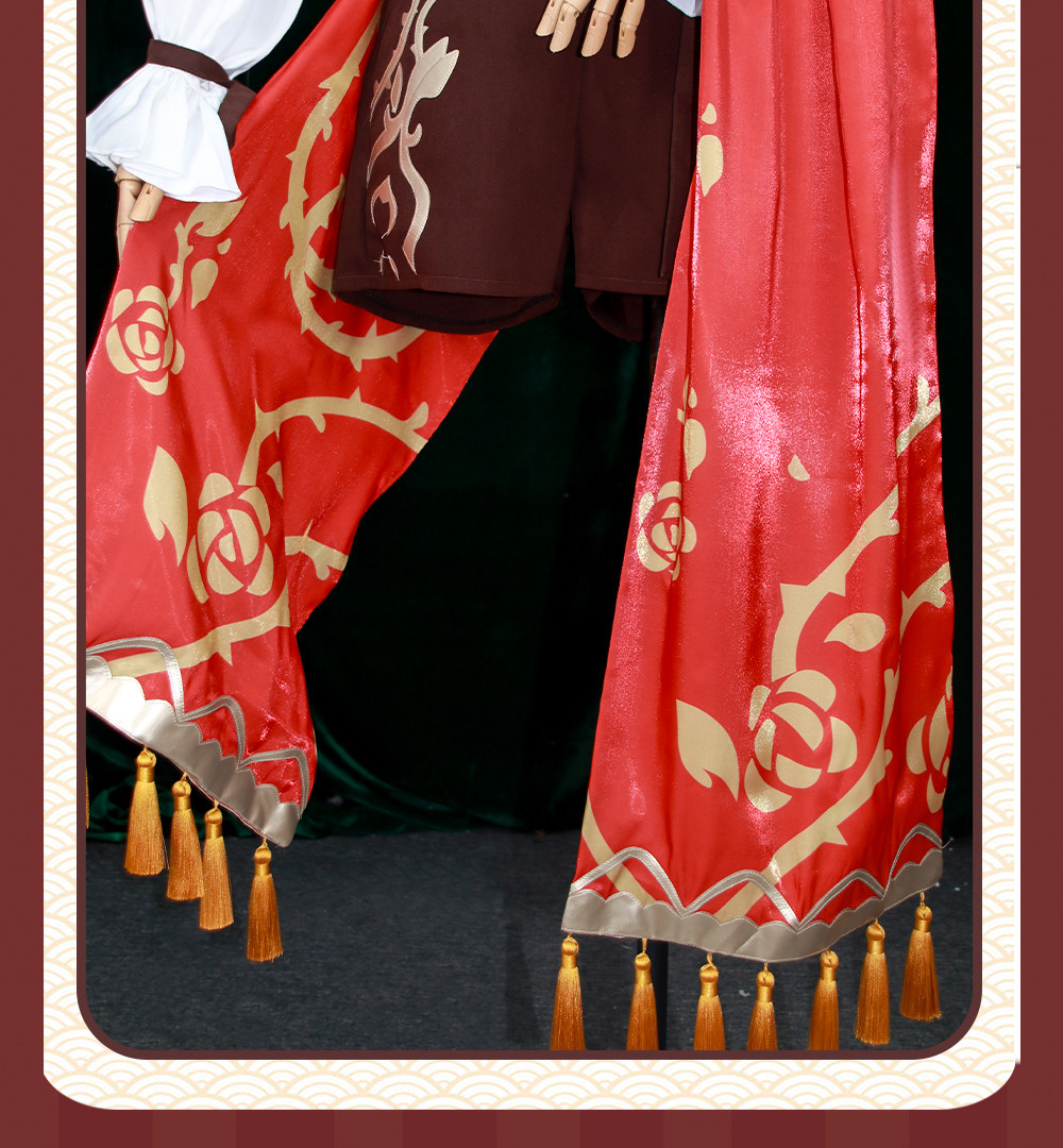 Honkai Star Rail Argenti Boys Dormitory Cosplay Costumes