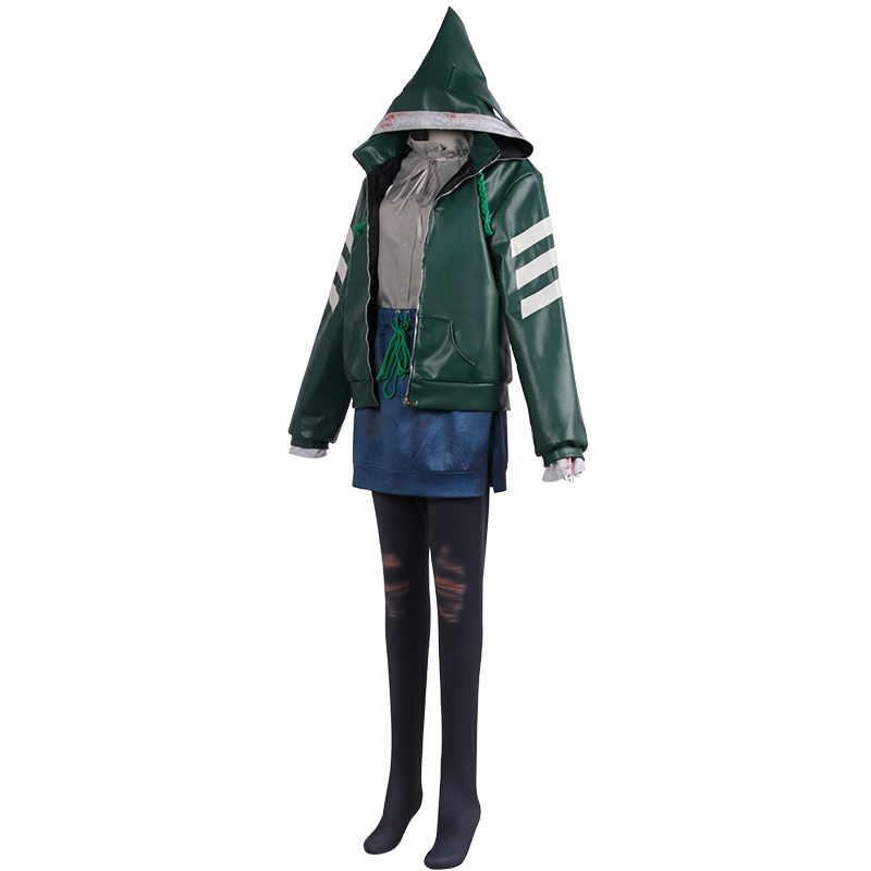 Dead by Daylight Bunny Feng Min Halloween Green Cosplay Costume