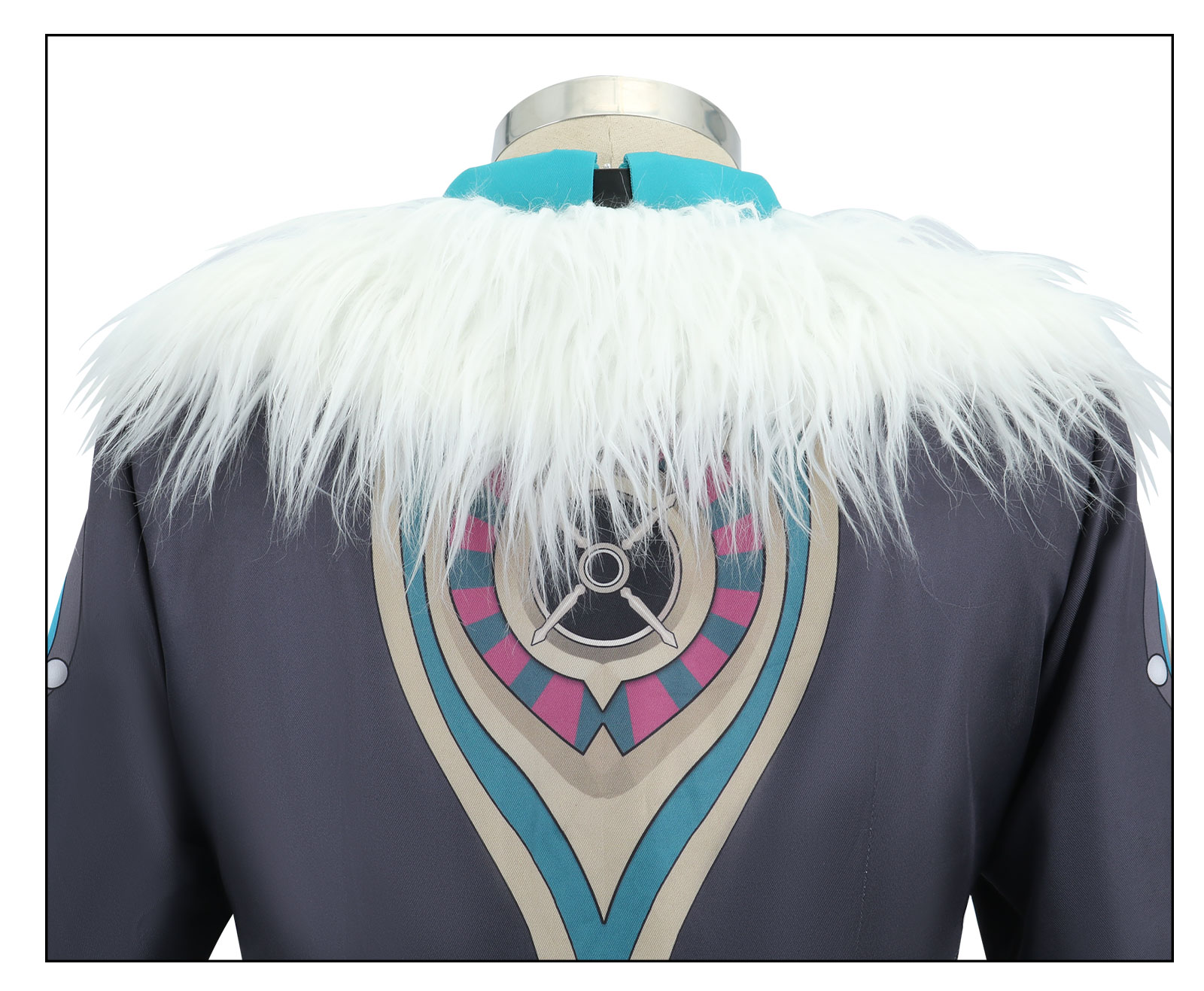 Honkai Star Rail Aventurine Cosplay Costume Carnival Uniform Wig 