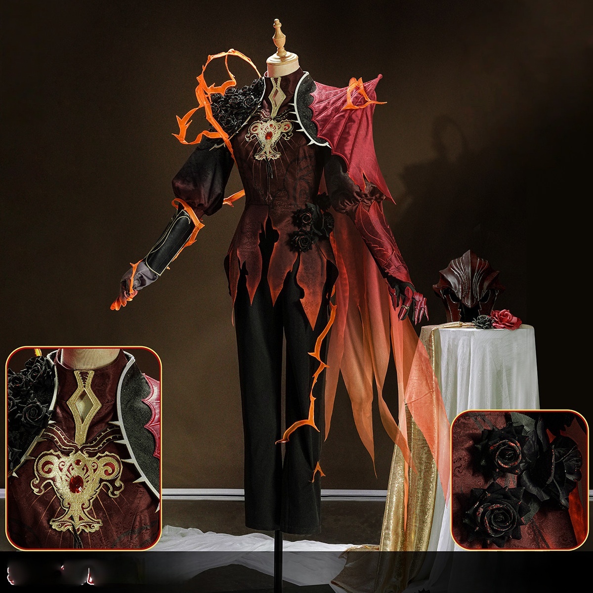 Games Identity V New Survivor Knight Cosplay Costume