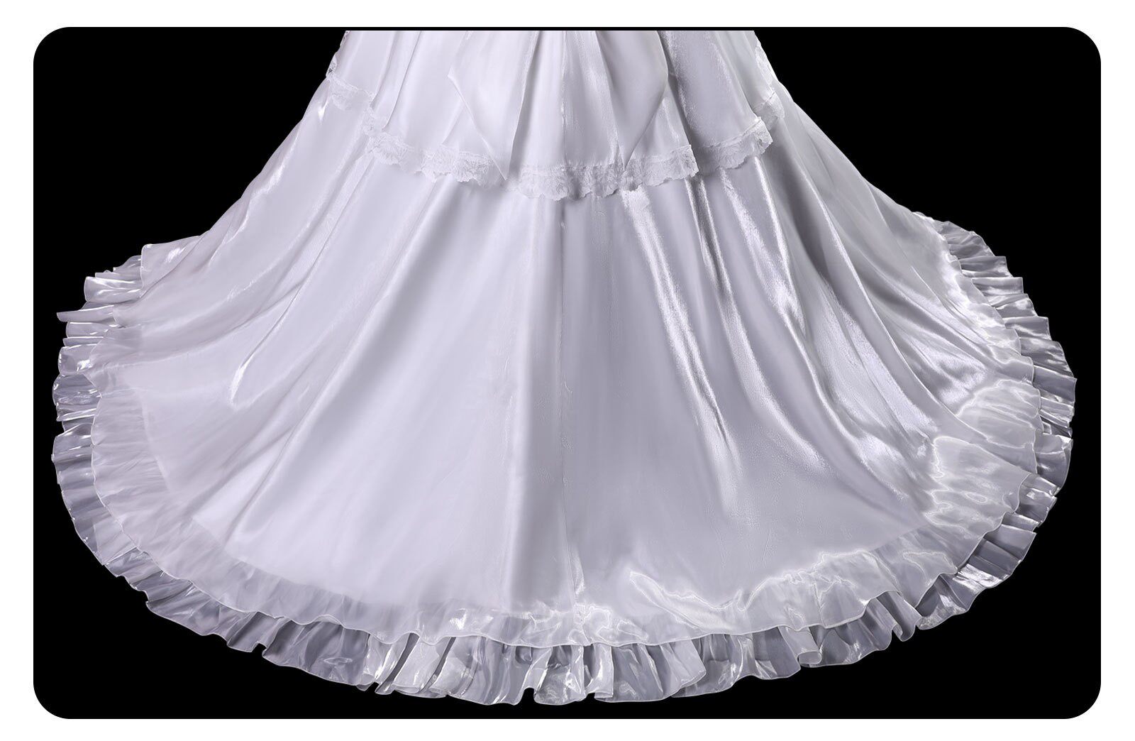 Anime Date A Live Yatogami Tohka Cosplay Wedding Dress Costume
