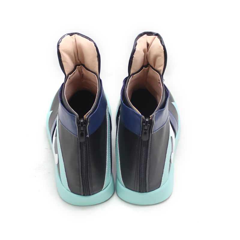 Valorant Jett Black Cosplay Shoes