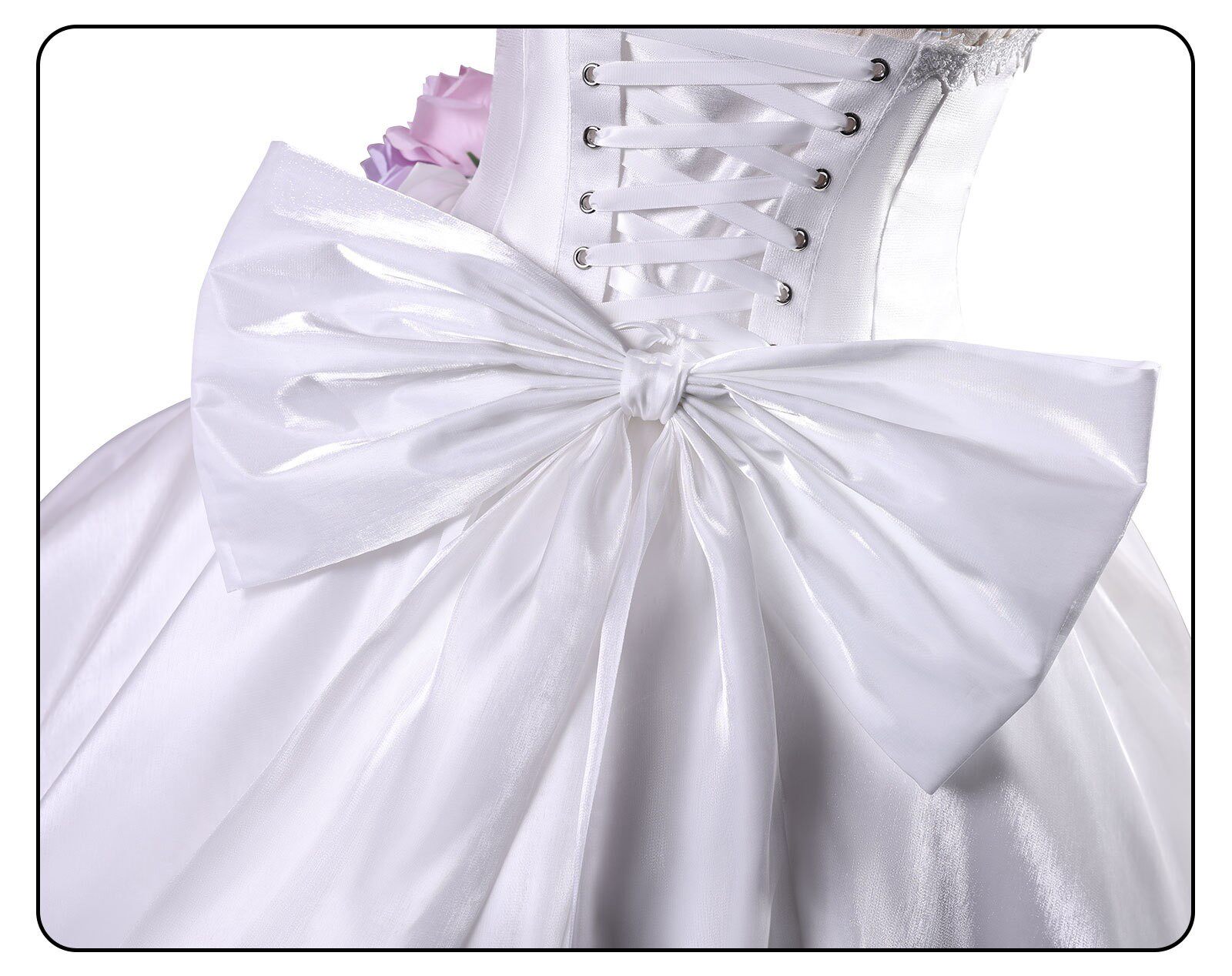 Anime Date A Live Yatogami Tohka Cosplay Wedding Dress Costume