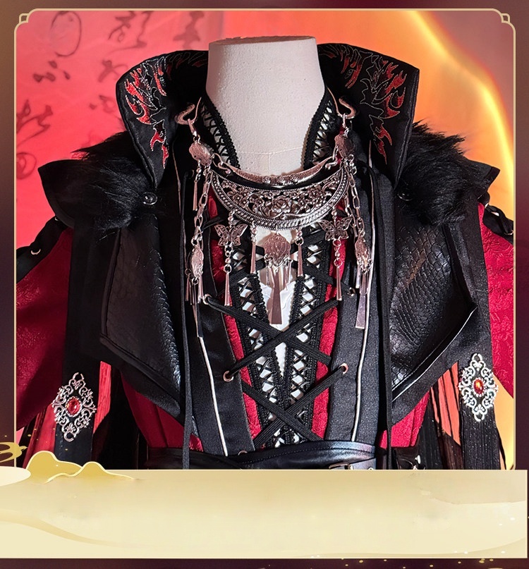 Heaven Officials Blessing Hua Cheng Cosplay Costume Outfit Stage Wear Hallowmas 