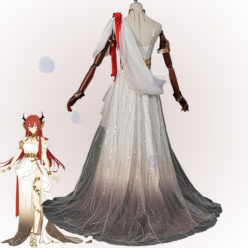 Game Arknights Surtr Prelude to Transcendence Cosplay Costume