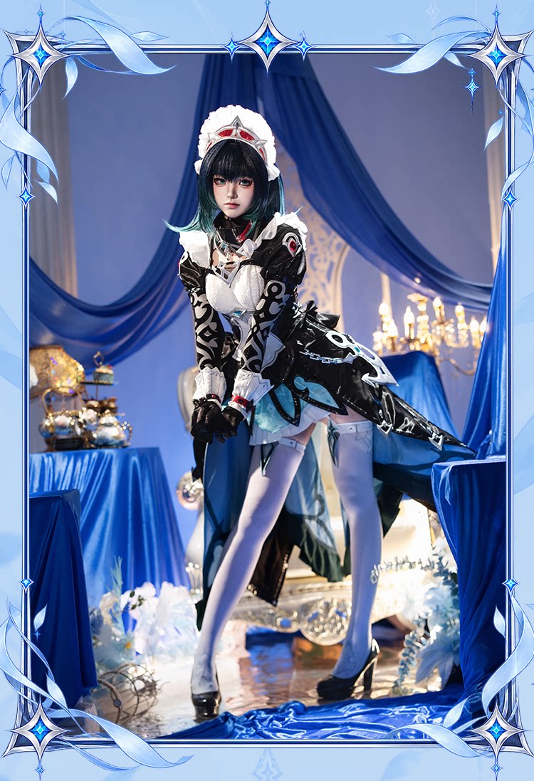 Genshin Impact Danica Postelnitskaya Snezhnaya Cosplay Costumes