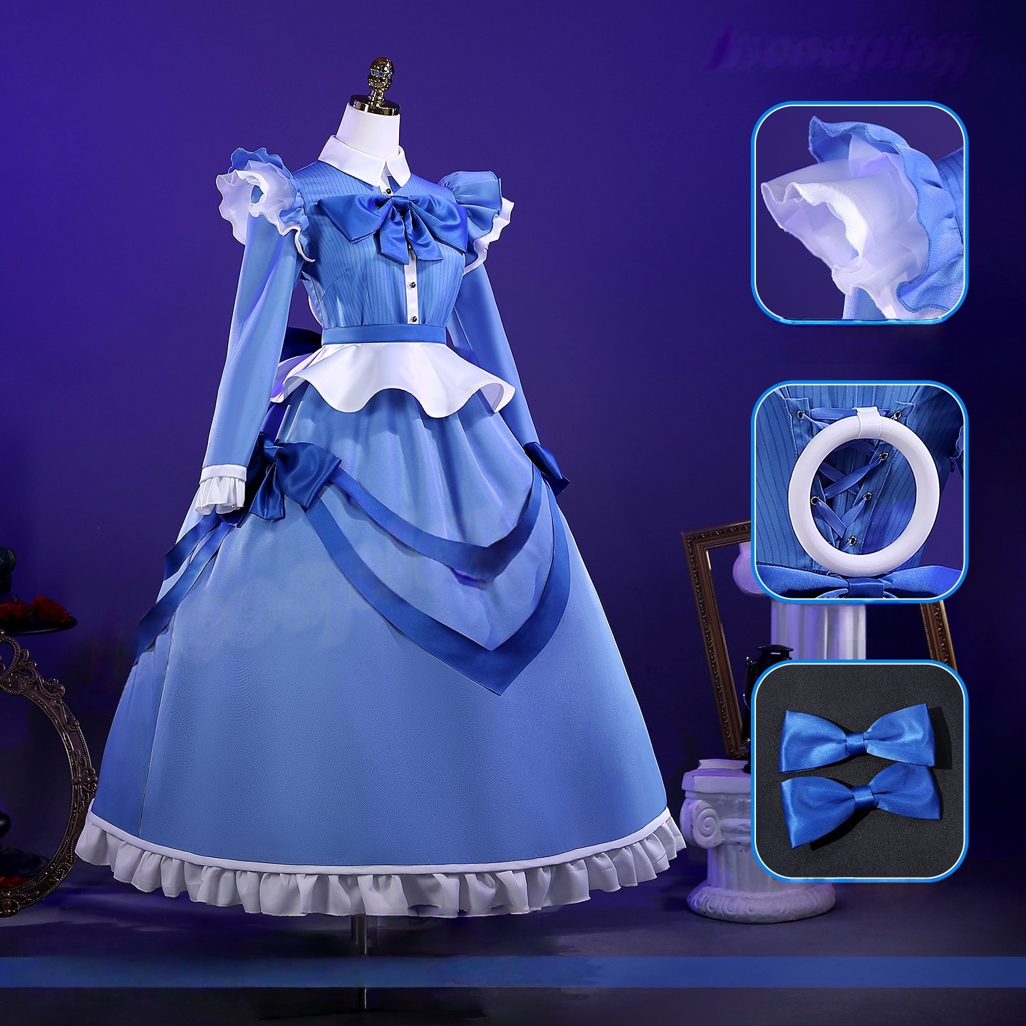 The Prototype Poppy Cosplay Cotume Women Dress 