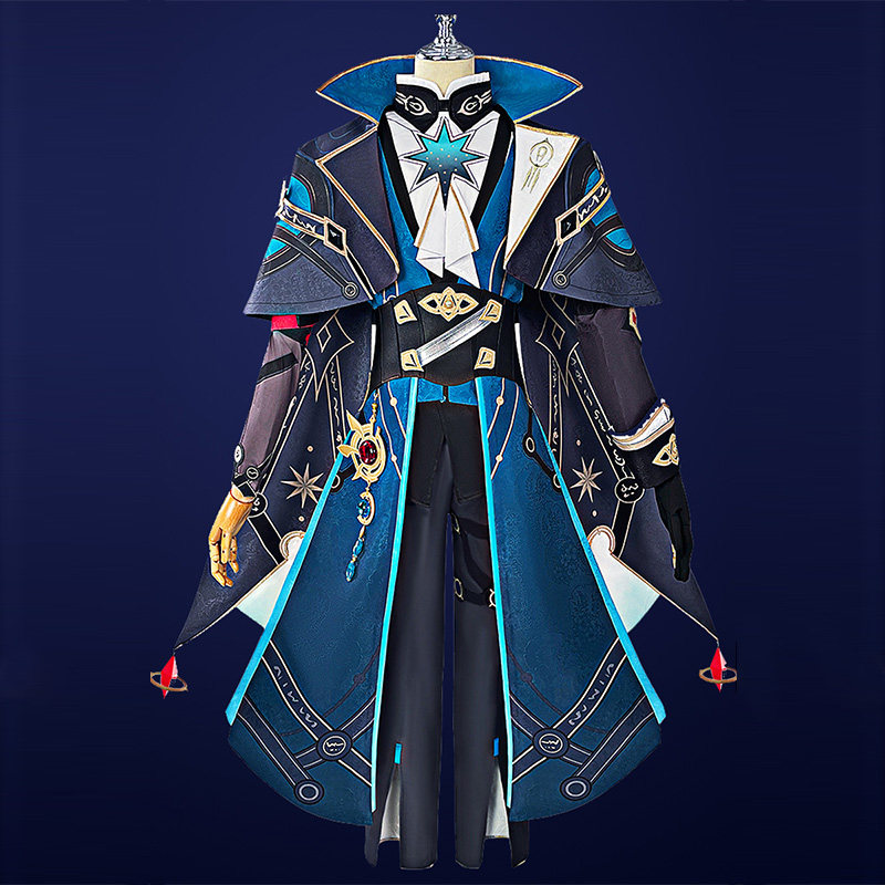 Game Honkai Star Rail Anaxa Cosplay Costume Uniforms Halloween Party Play
