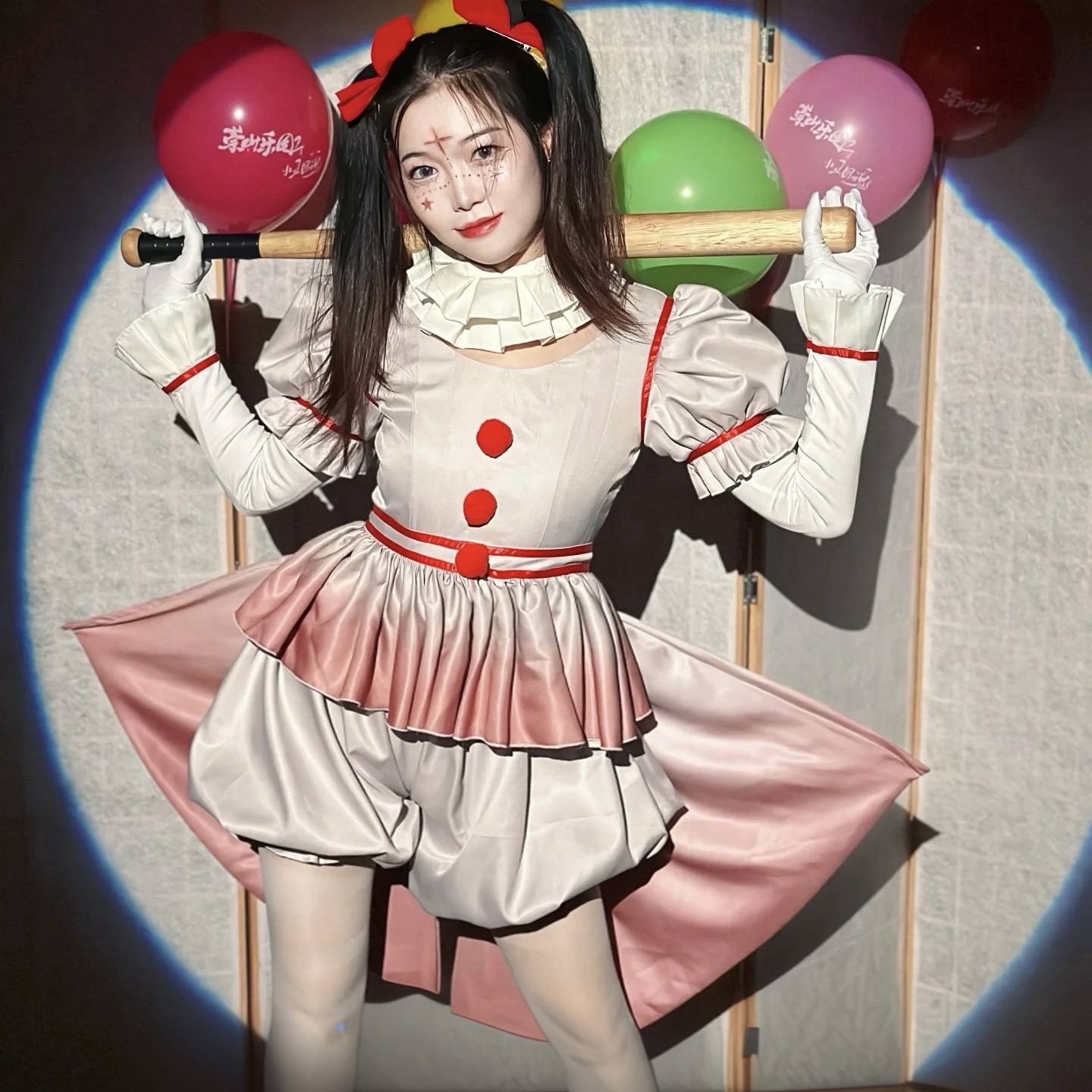 IT Chapter Two Female Pennywise Halloween Party Cosplay Costume