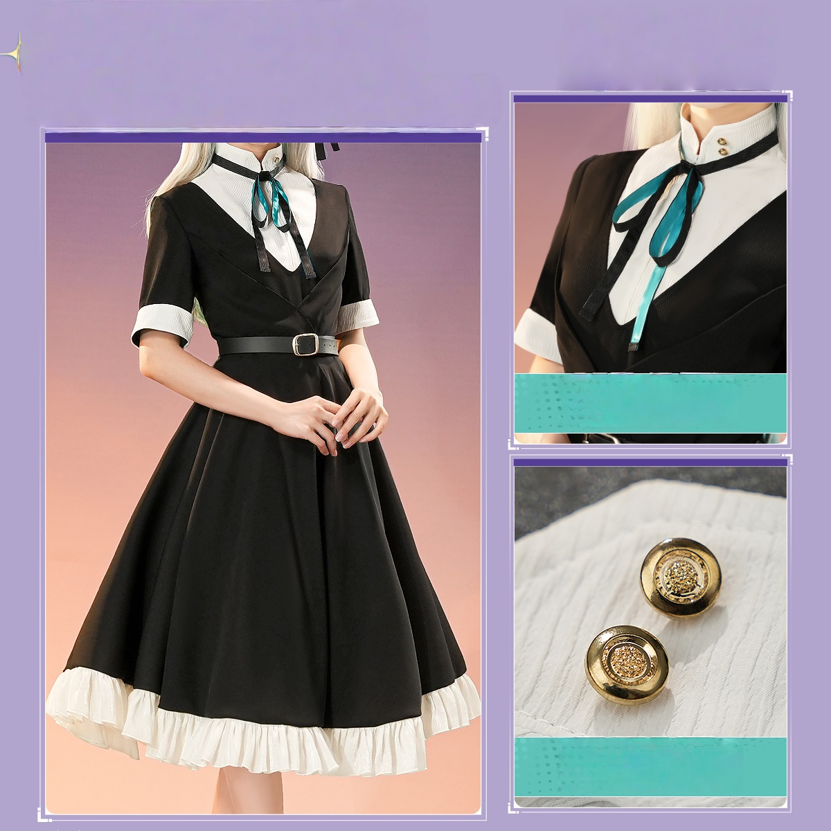 Honkai: Star Rail Sam Firefly Cosplay Costume Halloween Christmas Comic con Role Playing Game Anime Cos Costume