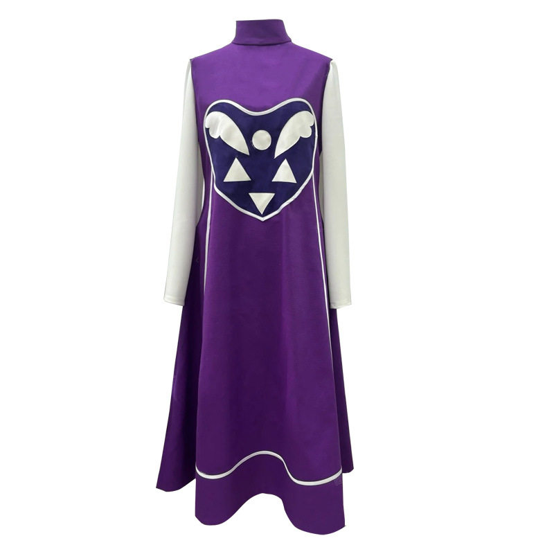 Undertale Toriel Purple Robe Outfit Women Halloween Carnival Party Cosplay Costume