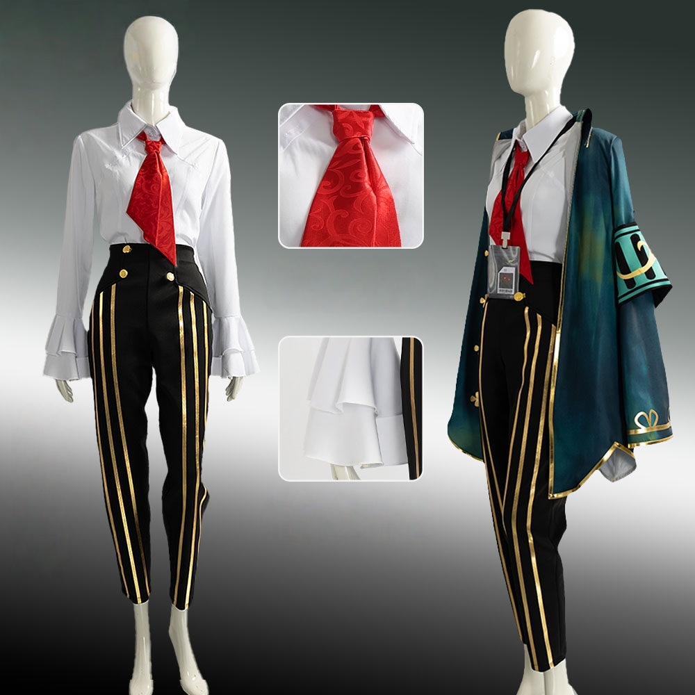 Library Of Ruina Cosplay Moses Cosplay Costume Full Set 