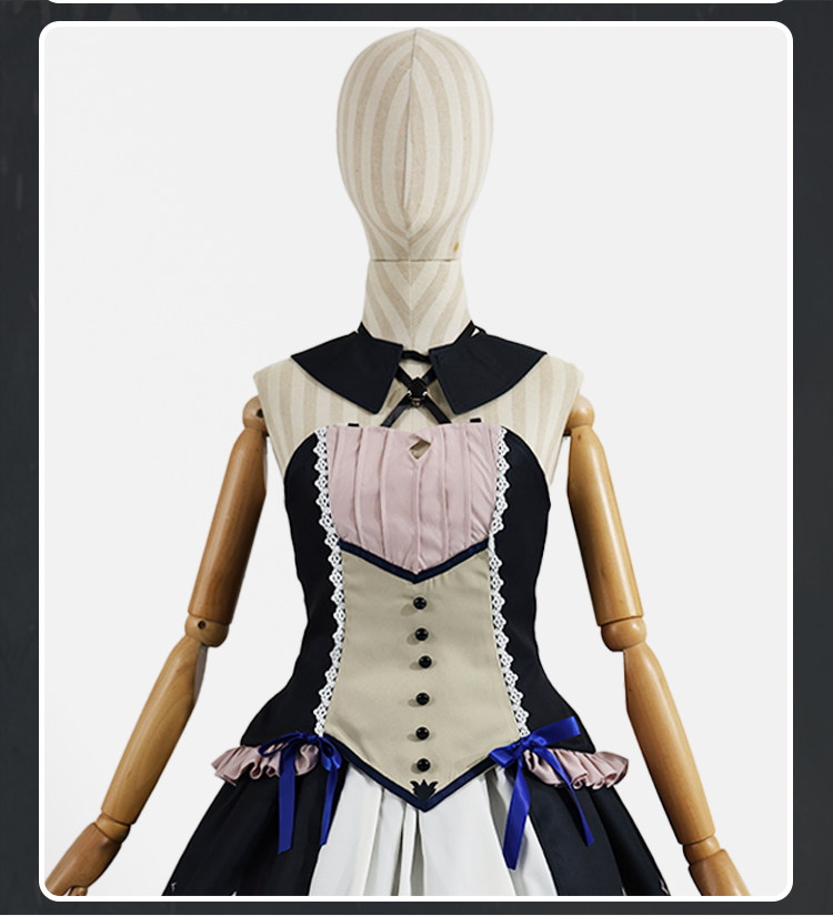 9-nine- Yuuki Noa Evening Dress Ver. Cosplay Costume