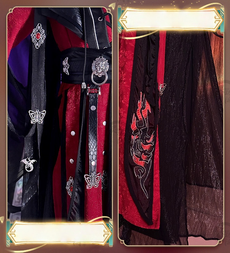 Heaven Officials Blessing Hua Cheng Cosplay Costume Outfit Stage Wear Hallowmas 