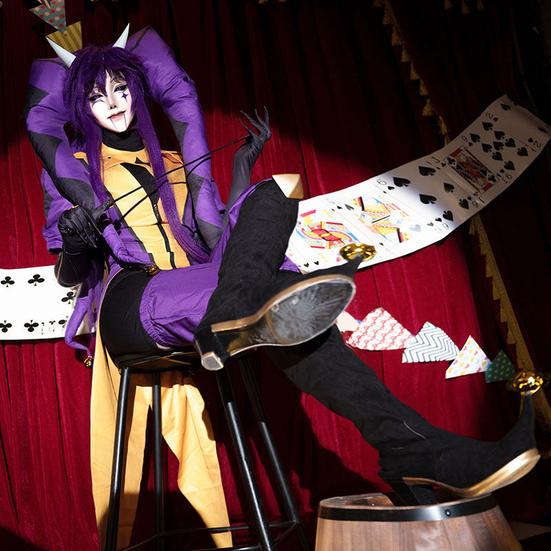 The Freak Circus Jester Halloween Cosplay Costumes