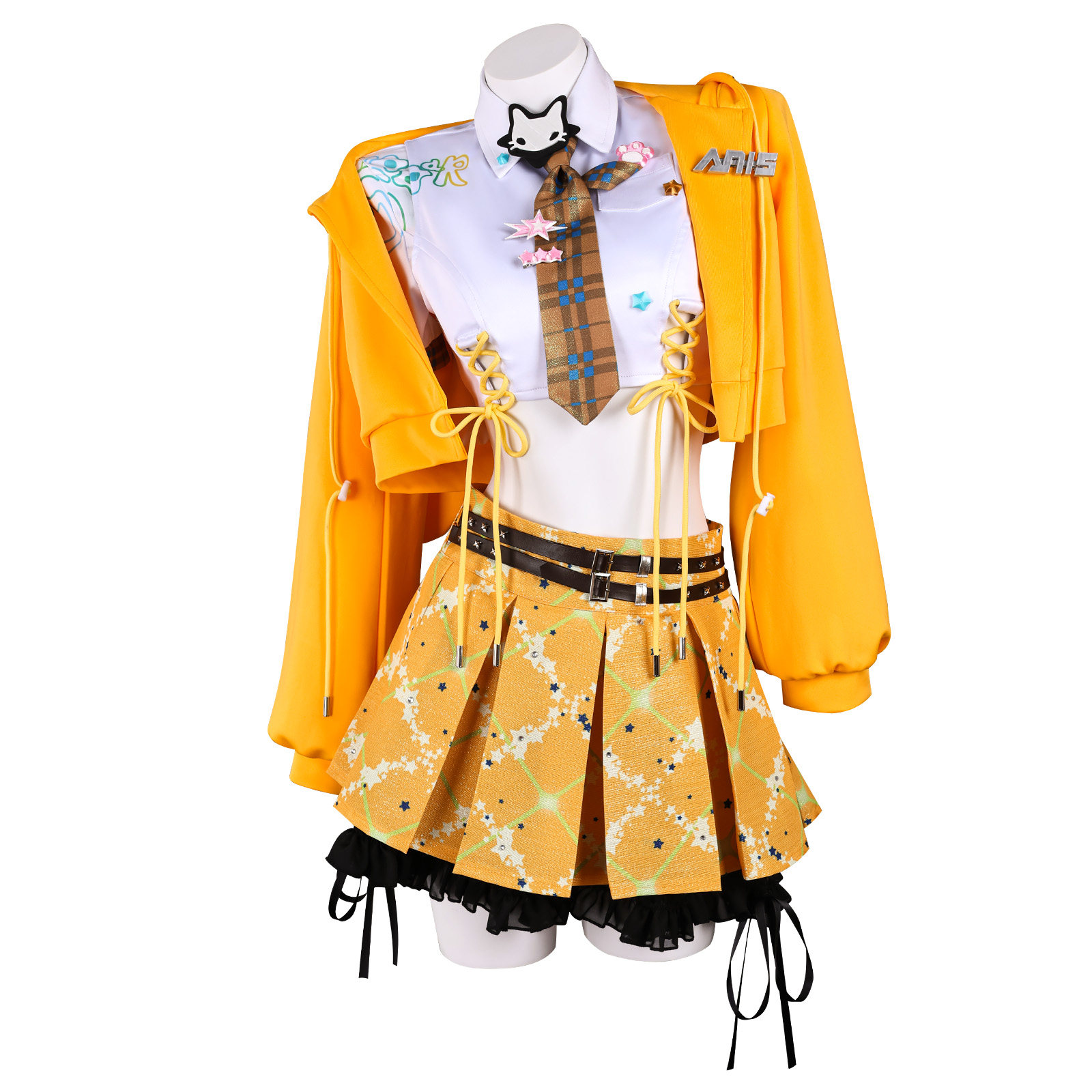 Goddess of Victory: Nikke Anis Cosplay Costume 3.5th Anniversary T.T. STAR Idol Stage Outfit