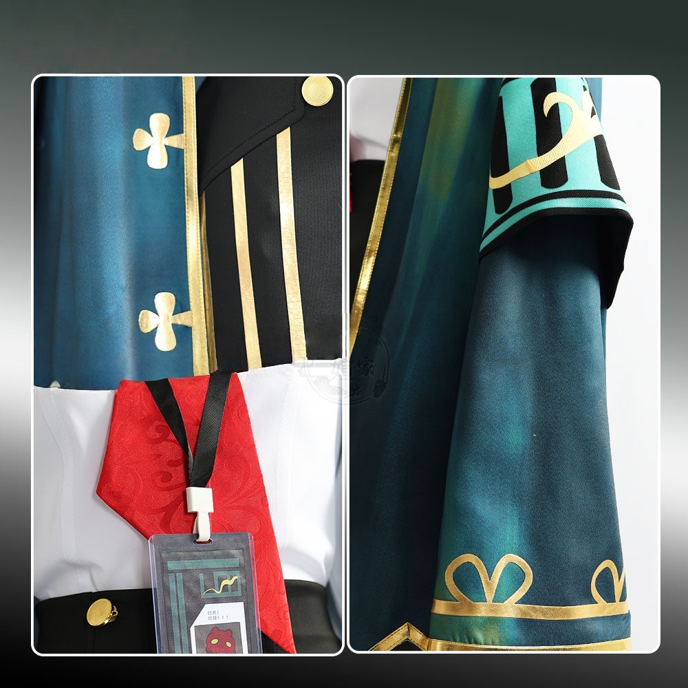 Library Of Ruina Cosplay Moses Cosplay Costume Full Set 