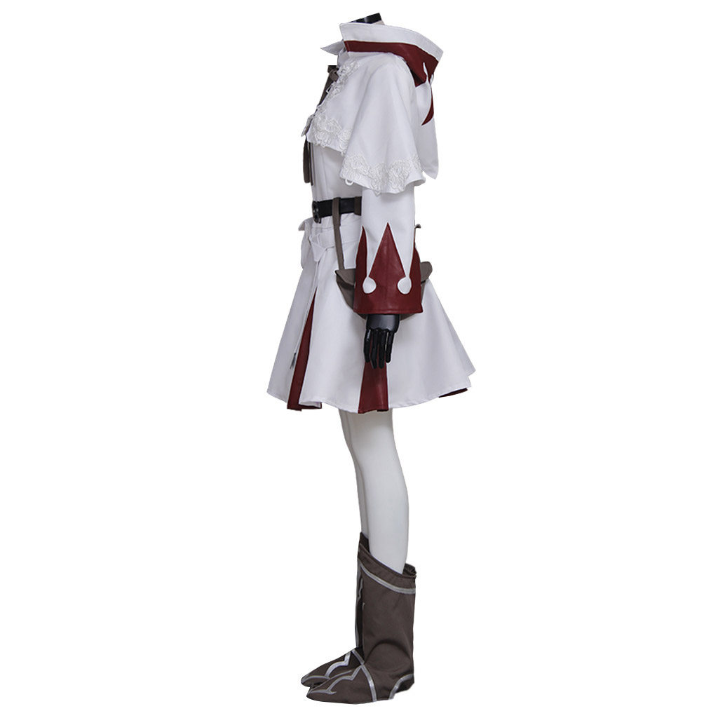 Final Fantasy XIV FF14 White Mage B Edition Cosplay Costume
