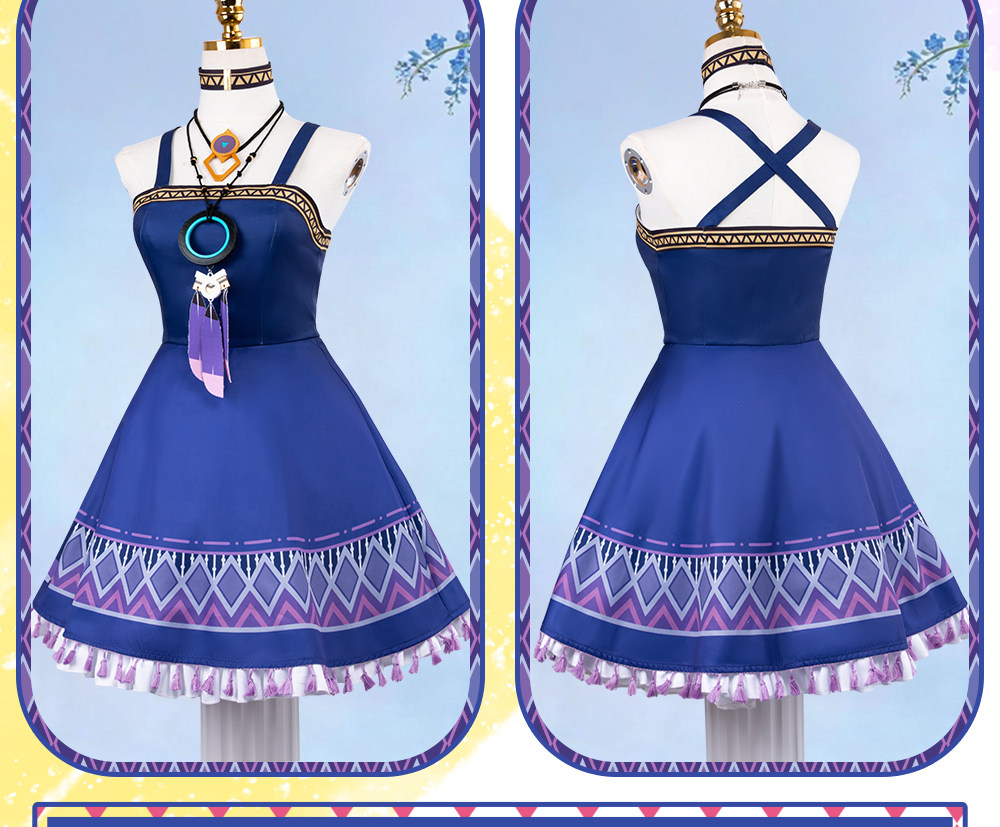 Game Genshin Impact Citlali Korea Collaboration Cosplay Costume