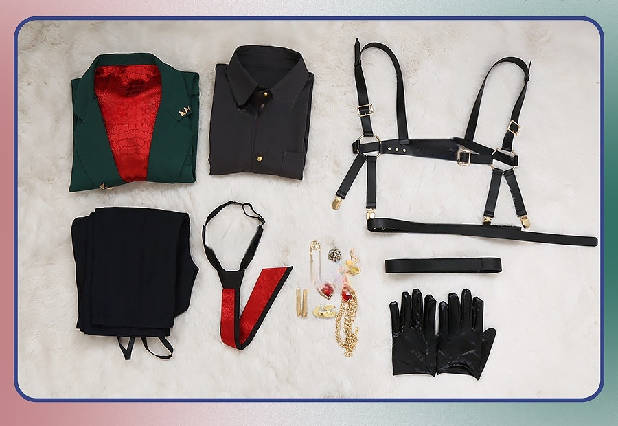 STRANGE_EDEN Bite cosplay costume suit set