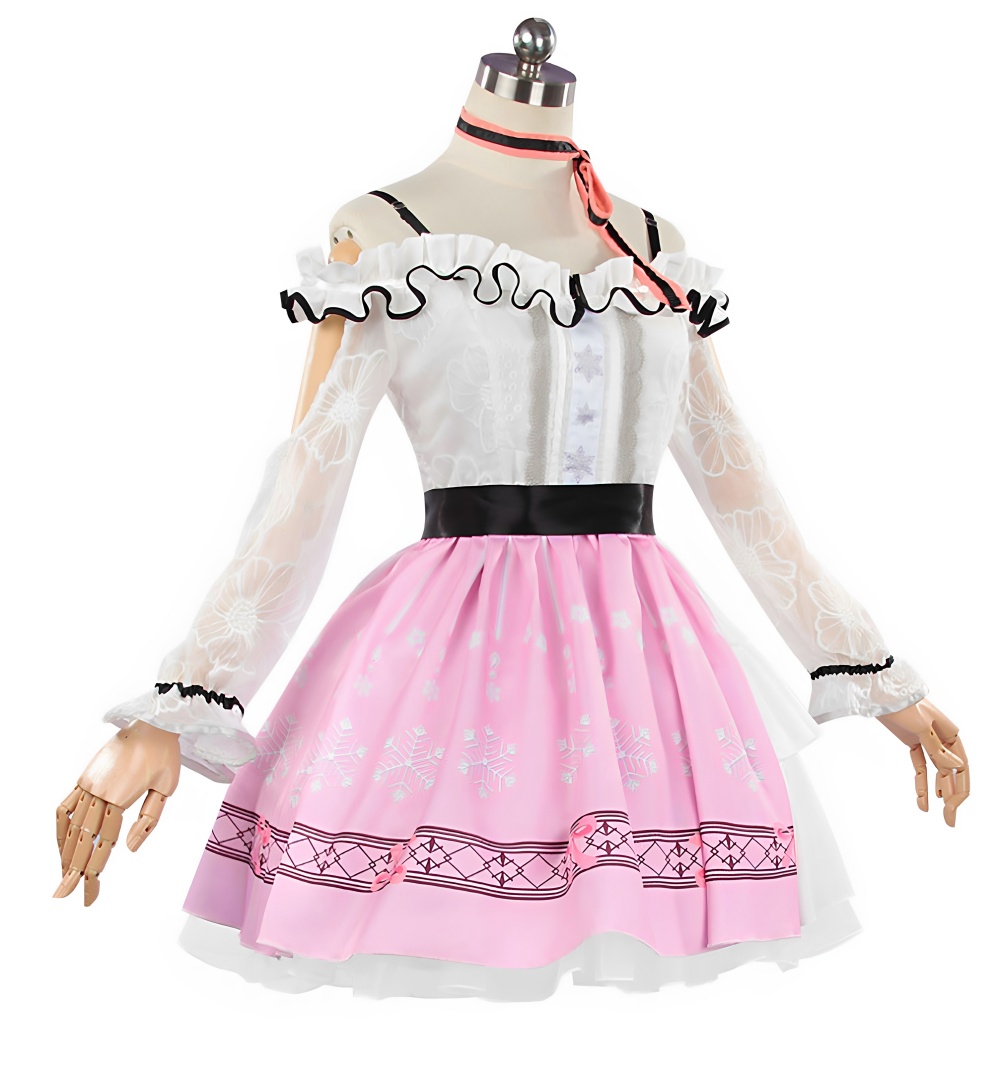 Infinity Nikki Nikki Pink Dress Cosplay Costume