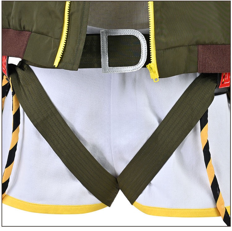 Uma Musume Pretty Derby Mayano Top Gun Cosplay Costume Green Jacket Suit
