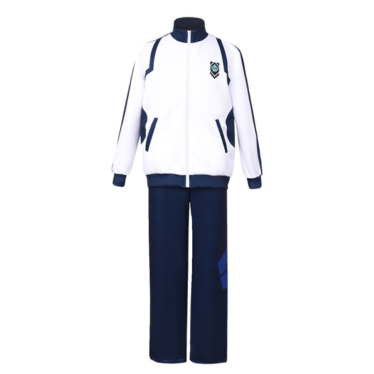 Blue Lock Isagi Yoichi White Sportswear Outfit Men Halloween Carnival Party Cosplay Costume