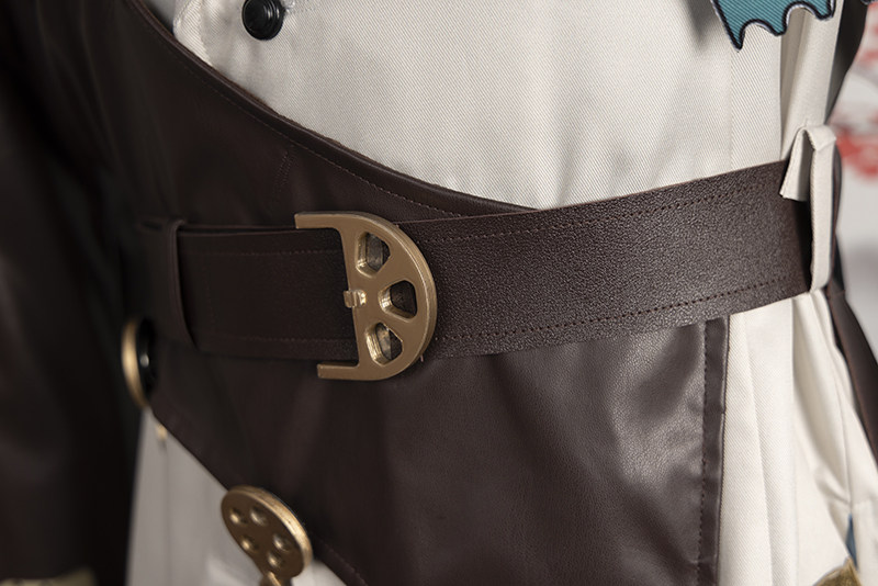 Honkai Star Rail Reca Cosplay Costume Mr. Reca PU Coat Gloves Uniform Outfits Halloween