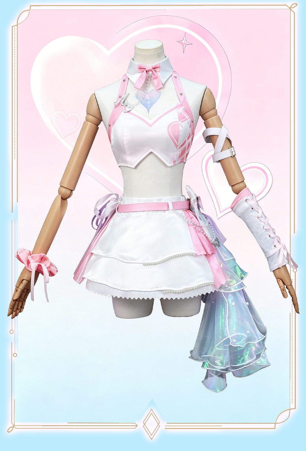 Wuthering Waves Aymis Cheerleader Cosplay Costume