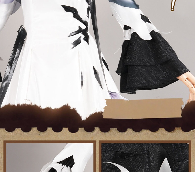 Game Arknights Theresa Cosplay Costume Uniform