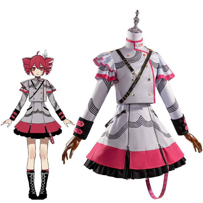 Vocaloid Virtual Singer Kasane Teto Cosplay Costume