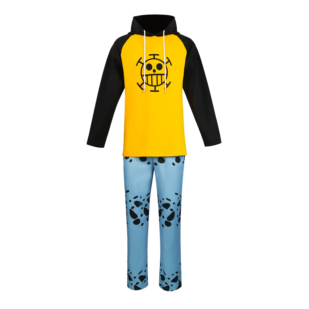 One Piece Trafalgar D. Water Law Outfits Halloween Carnival Party Cosplay Costume