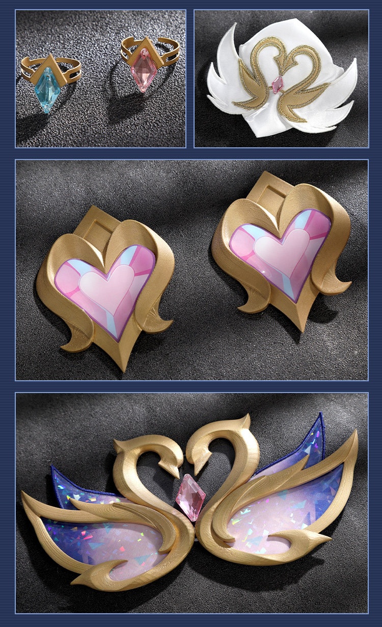 Game Genshin Impact Snezhnaya Odette Cosplay Costumes