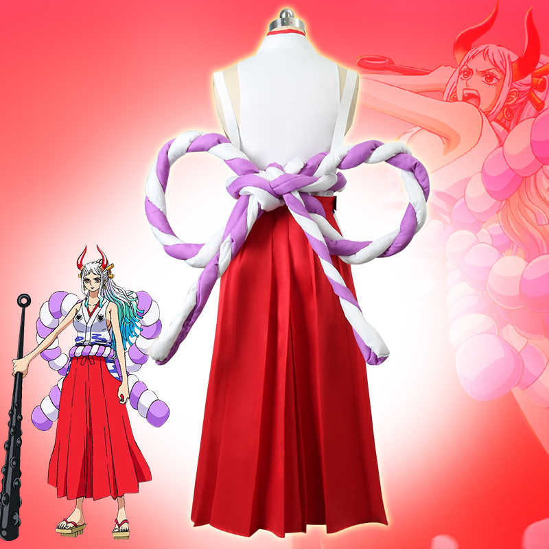 Anime One Piece Yamato Cosplay Costumes