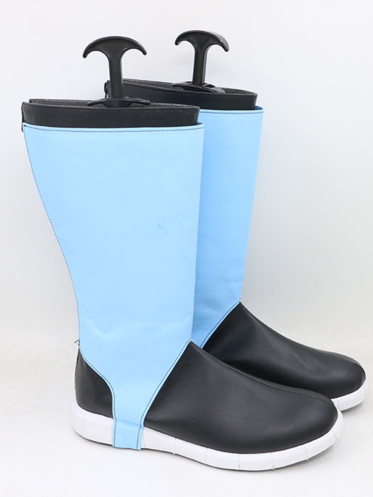 Akudama Drive Hacker Black Shoes Cosplay Boots