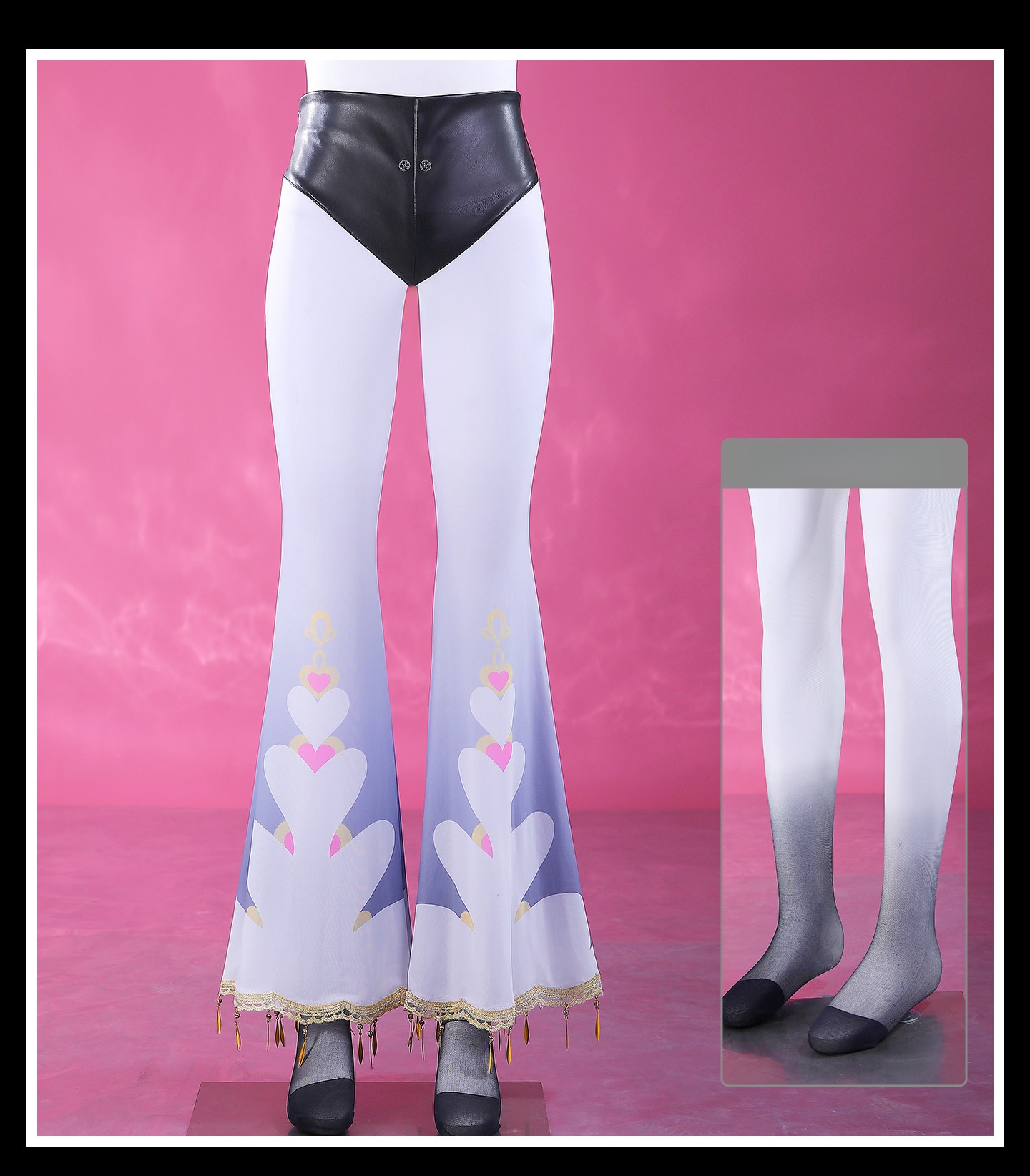 Hazbin Hotel Angel Dust Cosplay Costume Anime Valentine Series 