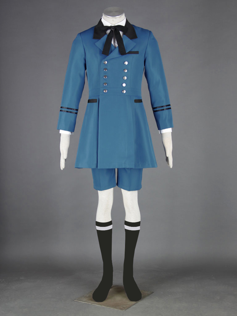 Anime Black Butler Ciel Phantomhive Cosplay Costume