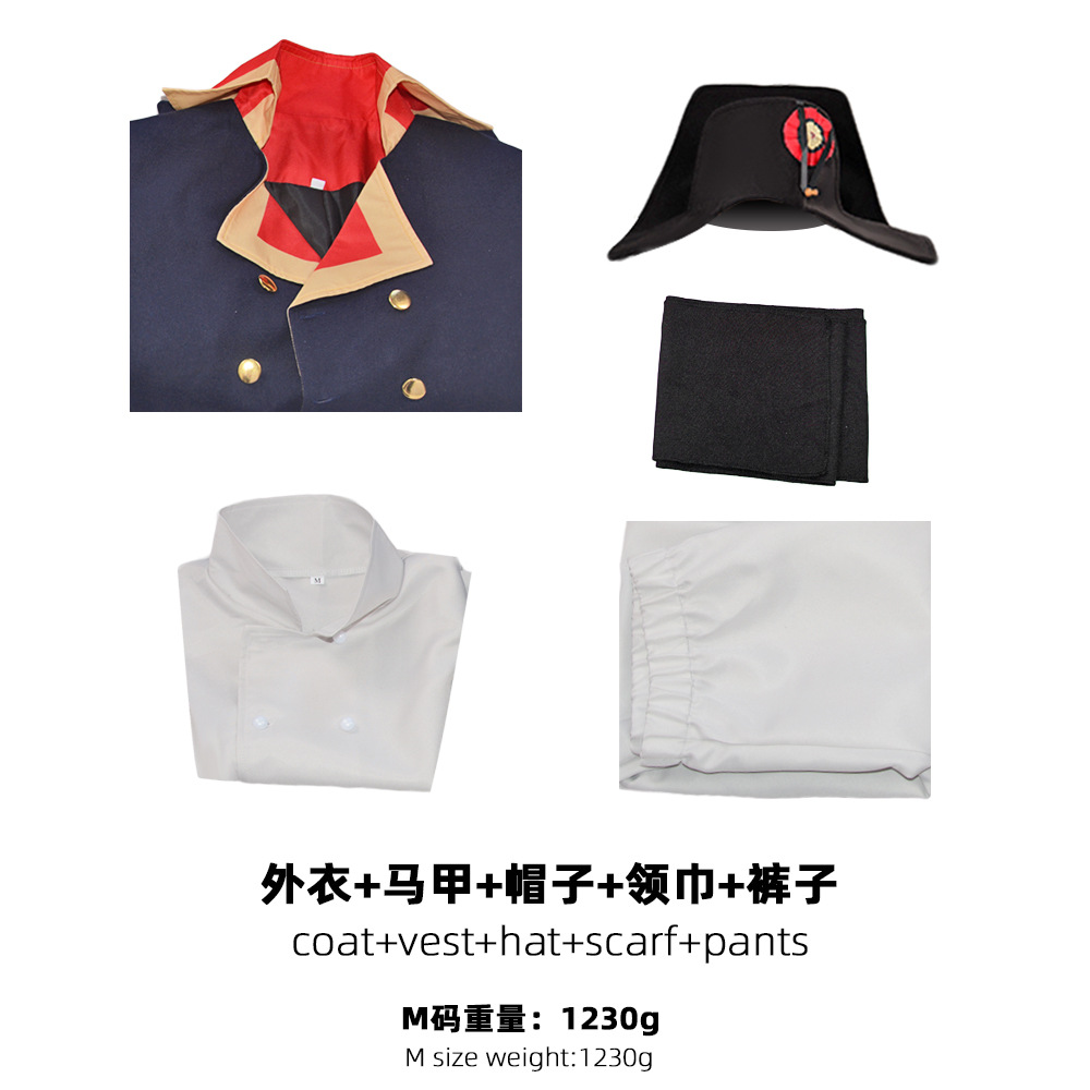 Napoleon 2023 Napoleon Outfits Halloween Party Carnival Cosplay Costume
