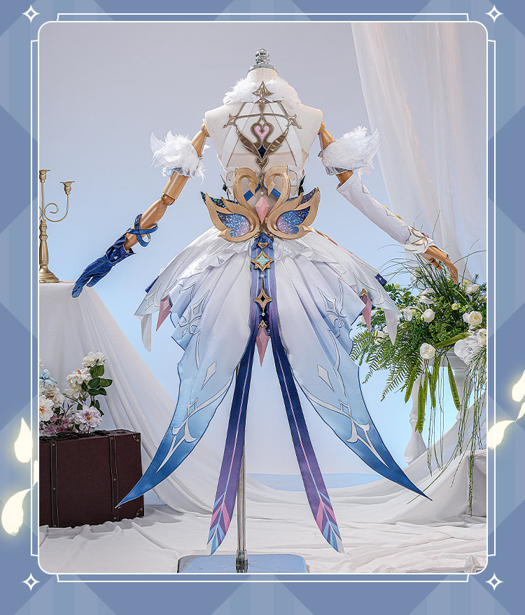 Genshin Impact‌ Odette‌ Cosplay Costume 