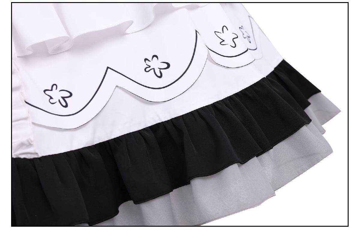 Magical Girl Witch Trials Yuki Tsukishiro Cosplay Costume White Lace Dress 