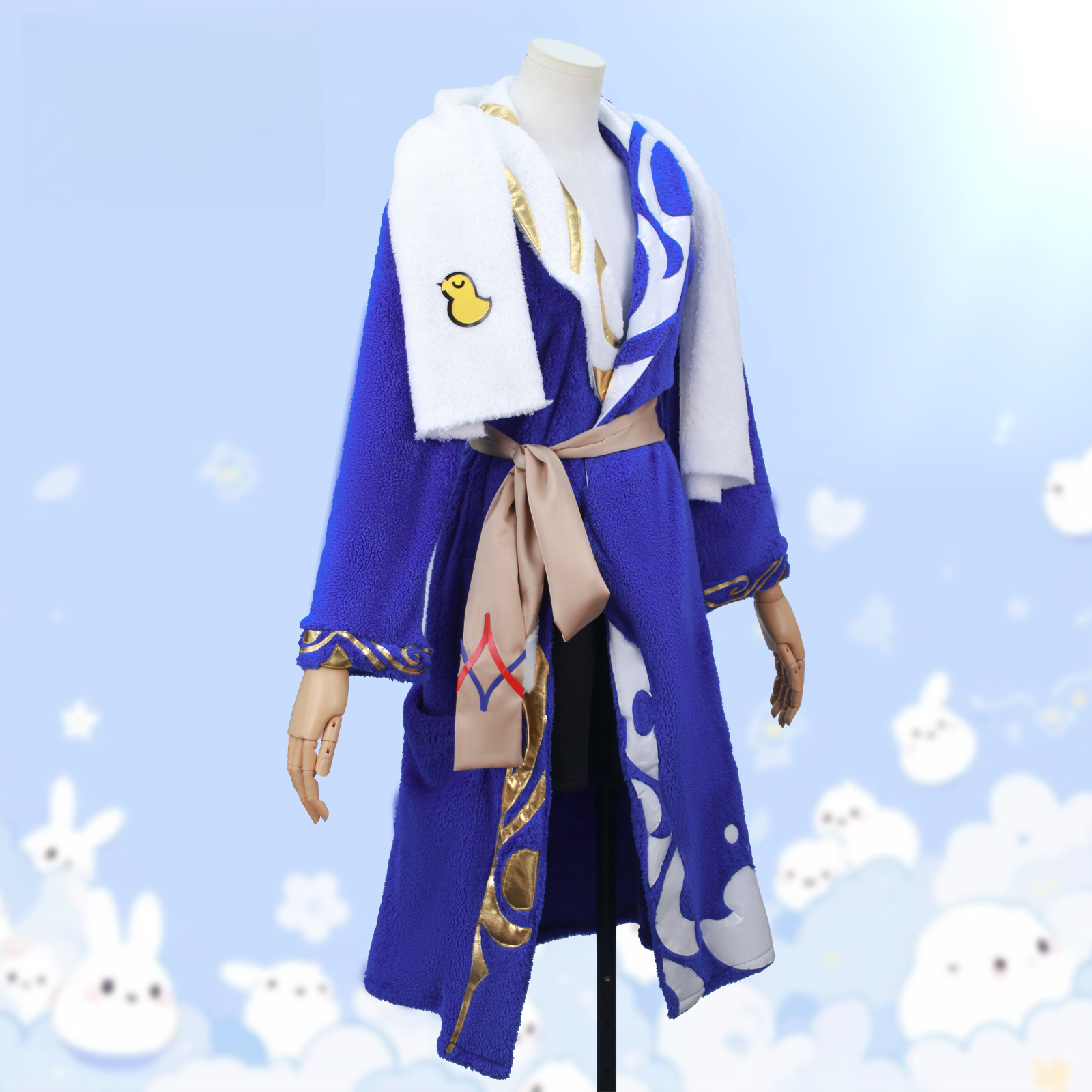 Honkai Star Rail Dr Ratio Boys Dormitory Bathrobe Pajamas Cosplay Costumes