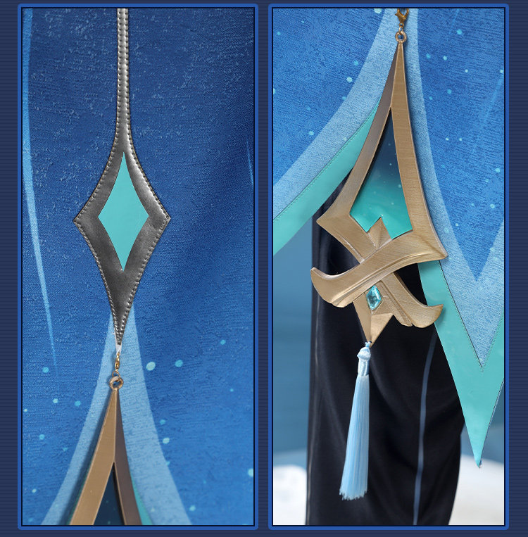 Genshin Impact Neuvillette Cosplay Costume