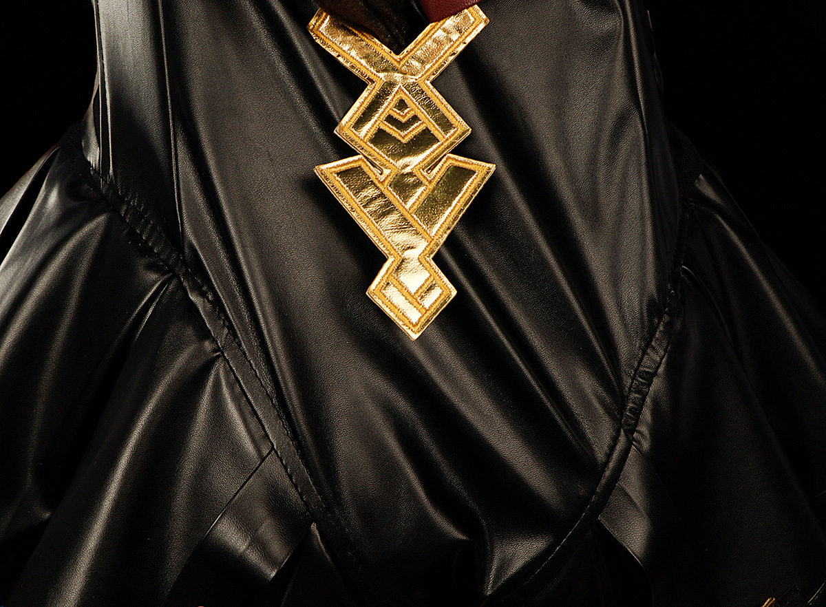 Game Genshin Impact Leather Version Lyney Lynette Cosplay Costume 