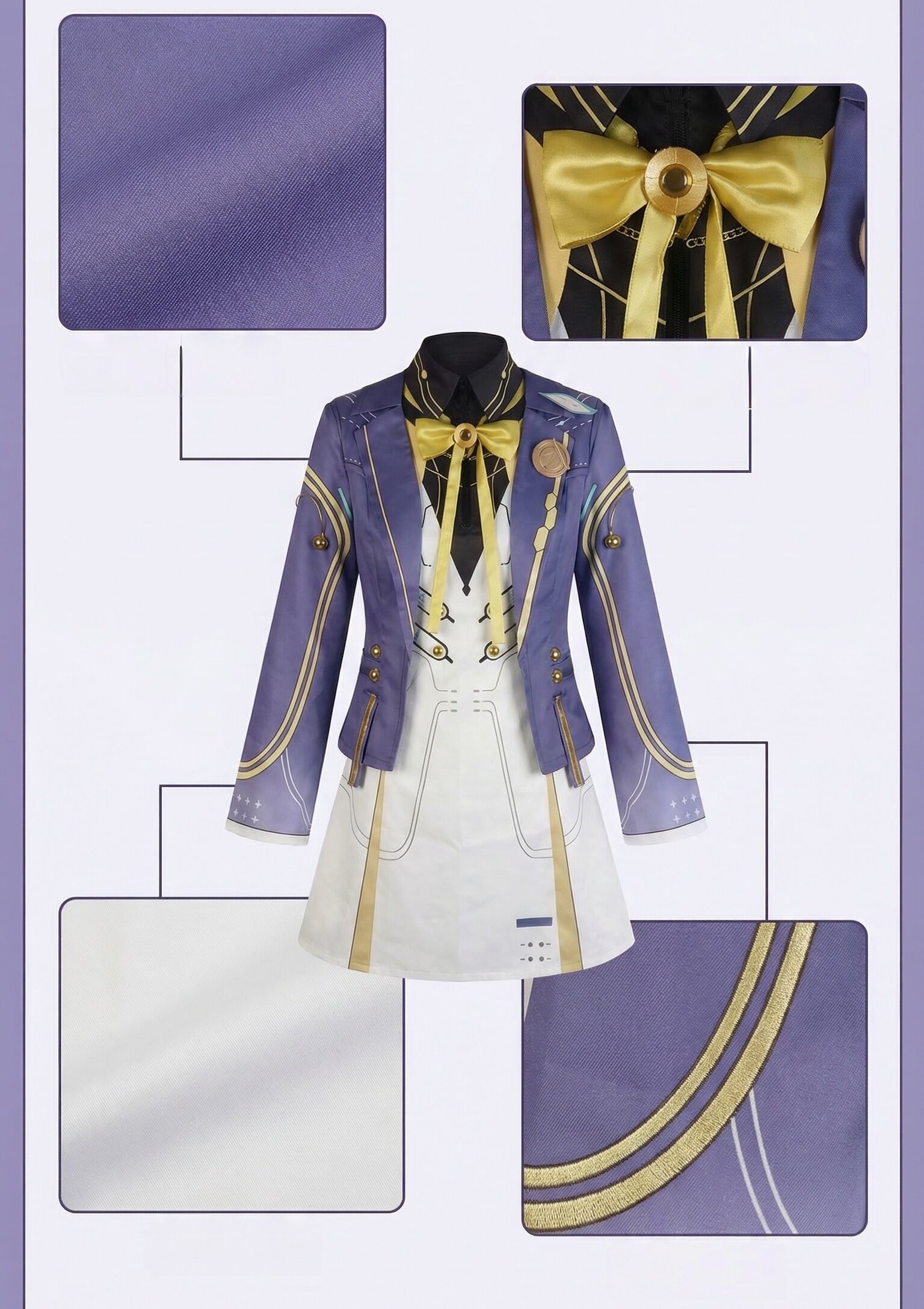 Wuthering Waves Aemeath School Uniforms Cosplay Costume
