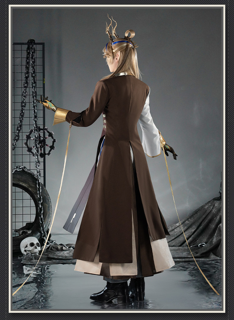 Arknights Ji Cosplay Costume Uniform