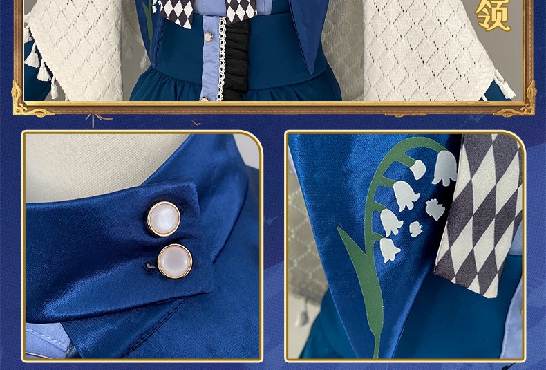 Reverse:1999 Semmelweis Game Suit Elegant Dress Uniform Cosplay Costume