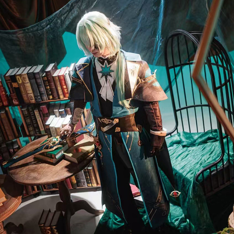 Game Honkai Star Rail Anaxa Cosplay Costume Uniforms Halloween Party Play