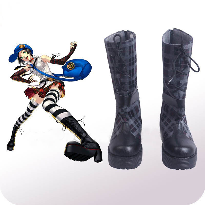Persona 4 the Golden Animation Marie Shoes Cosplay Boots