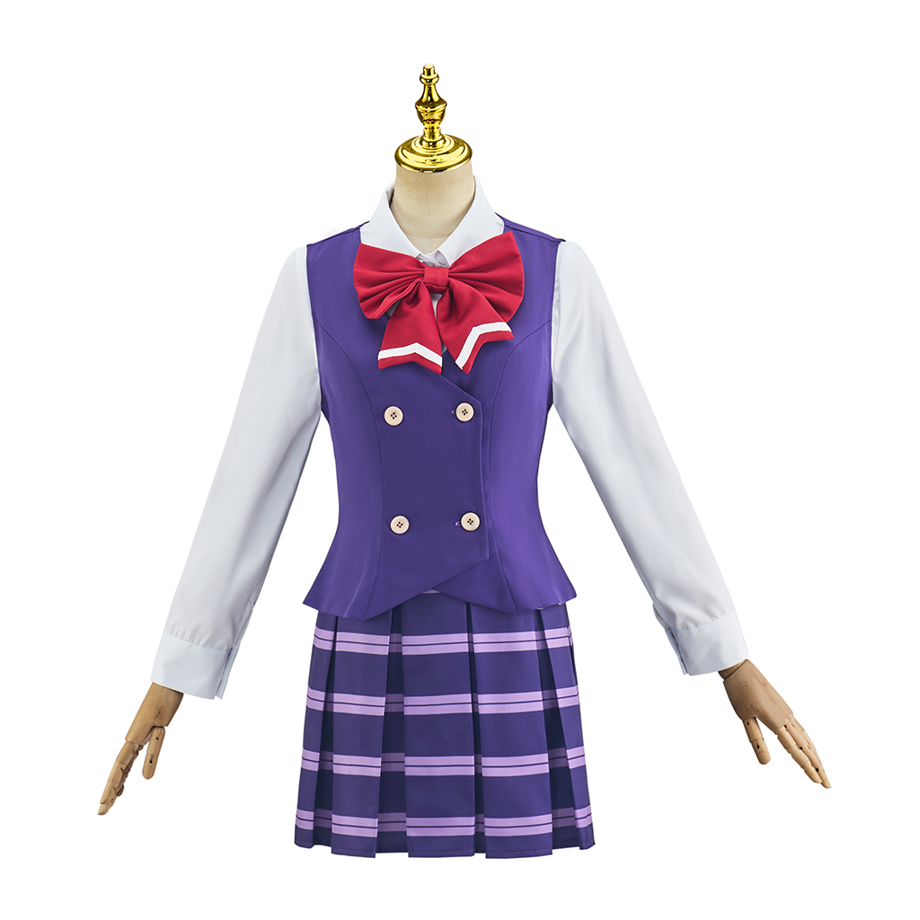 Ace Attorney Gyakuten Saiban Ema Skye Uniform Cosplay Costume
