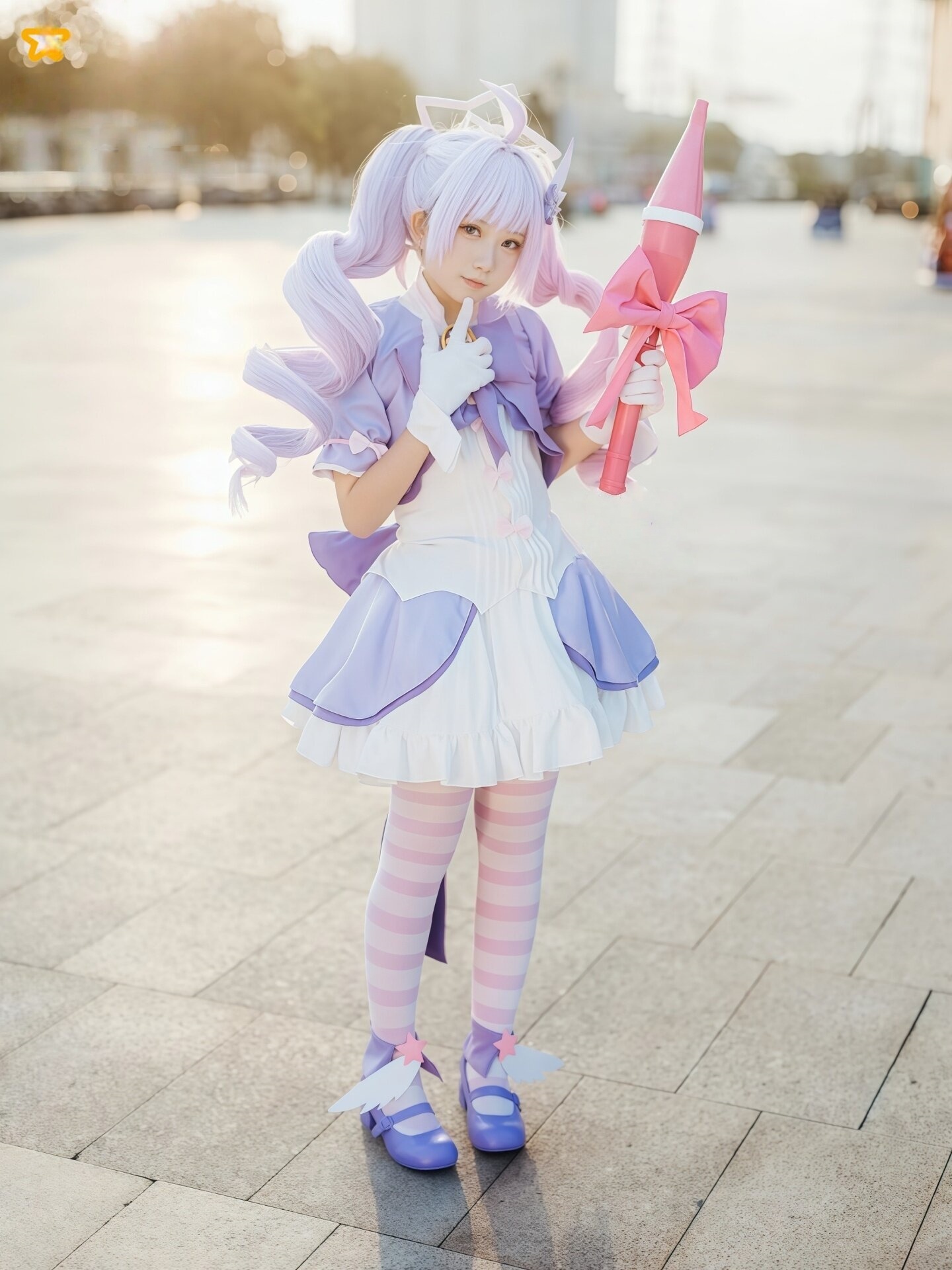 Blue Archive Uzawa Reisa Magical Girl Cosplay Costume